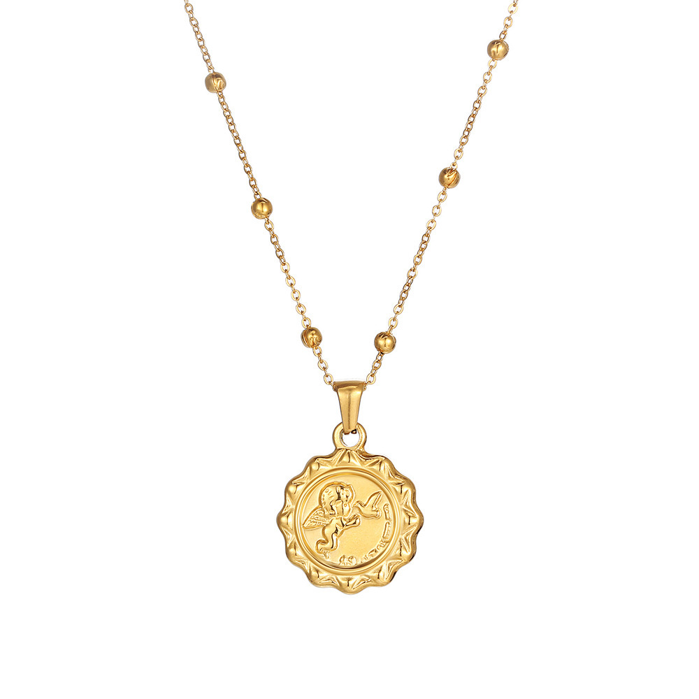Women Delicate The Angel Cupid - Coin Necklace Delicate recension och pris
