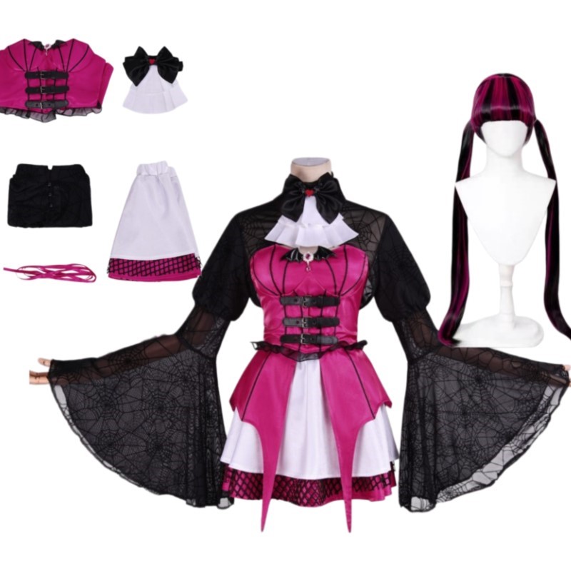 Anime Vampir Draculaura Cospla - Women'S Vampire Accessories recension och pris