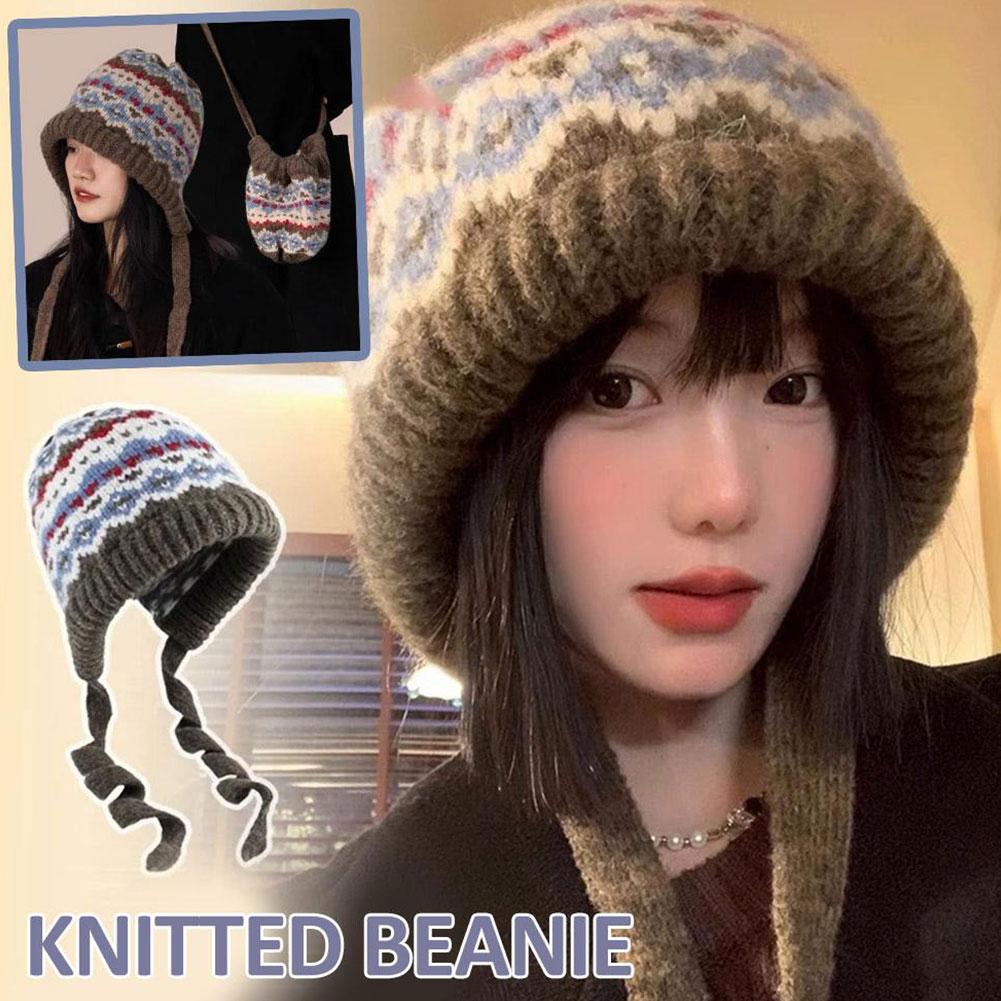 Warm Knitted Beanie Hat Winter - Women Accessories Shop Design recension och pris