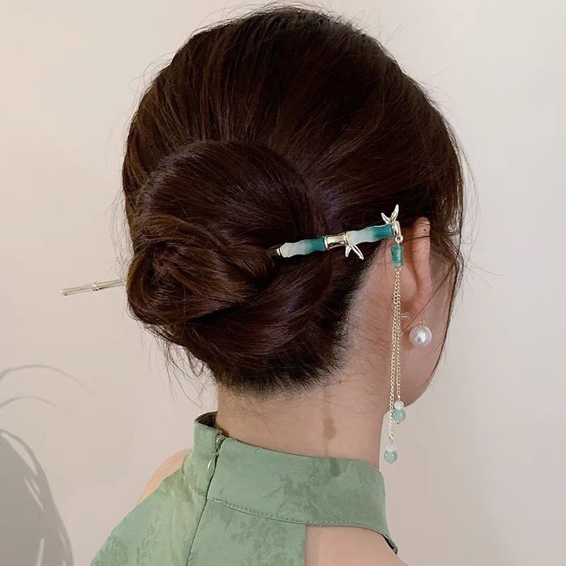 1pc Elegant Chinese Style Gree - Women Accessories Shop Design recension och pris