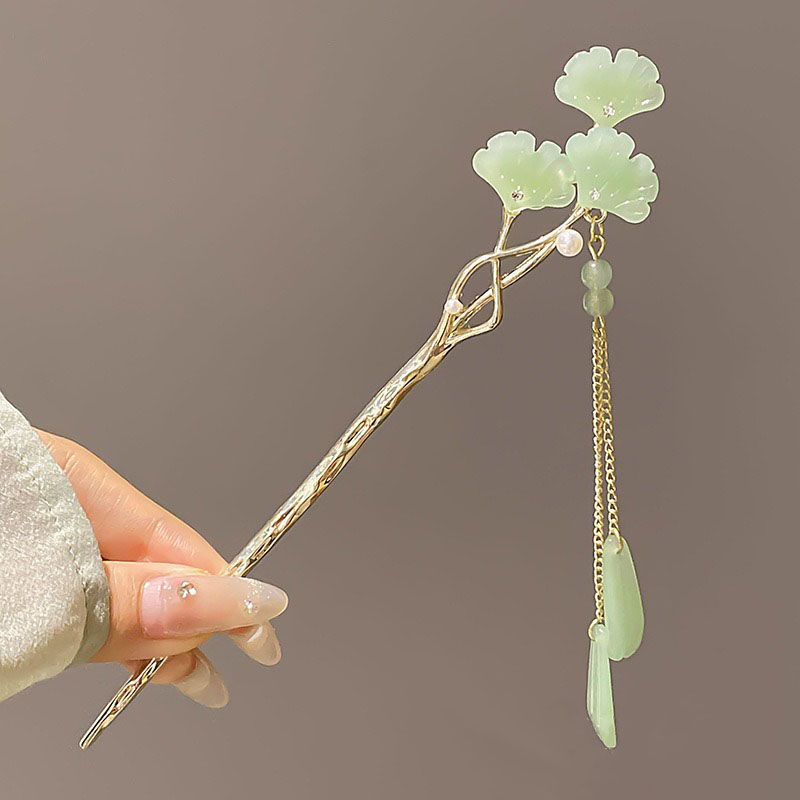 1pc Elegant Chinese Style Gree - Women Accessories Shop Design recension och pris