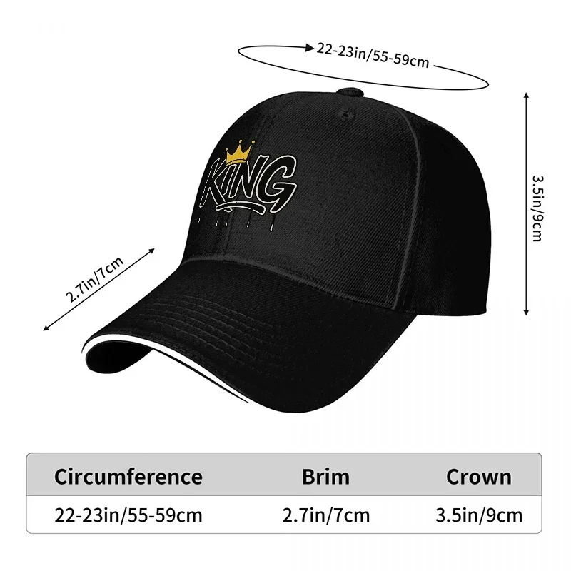 New KING Crown Logo Baseball C - Women Accessories Logo Design recension och pris