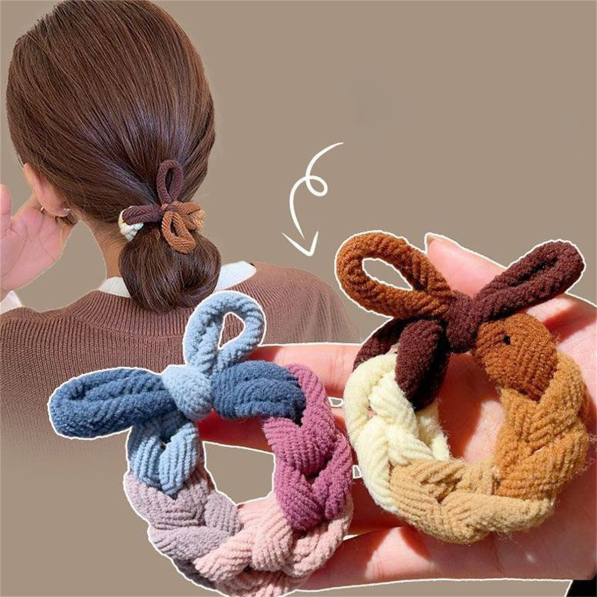 Colorful Hand-Woven Hair Rope  - Women Accessories Shop Design recension och pris